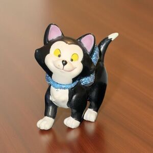 Disney Pinocchio FIGARO CAT Glitter Bow Minnie Bowtoons Bowtique 1.5" A30